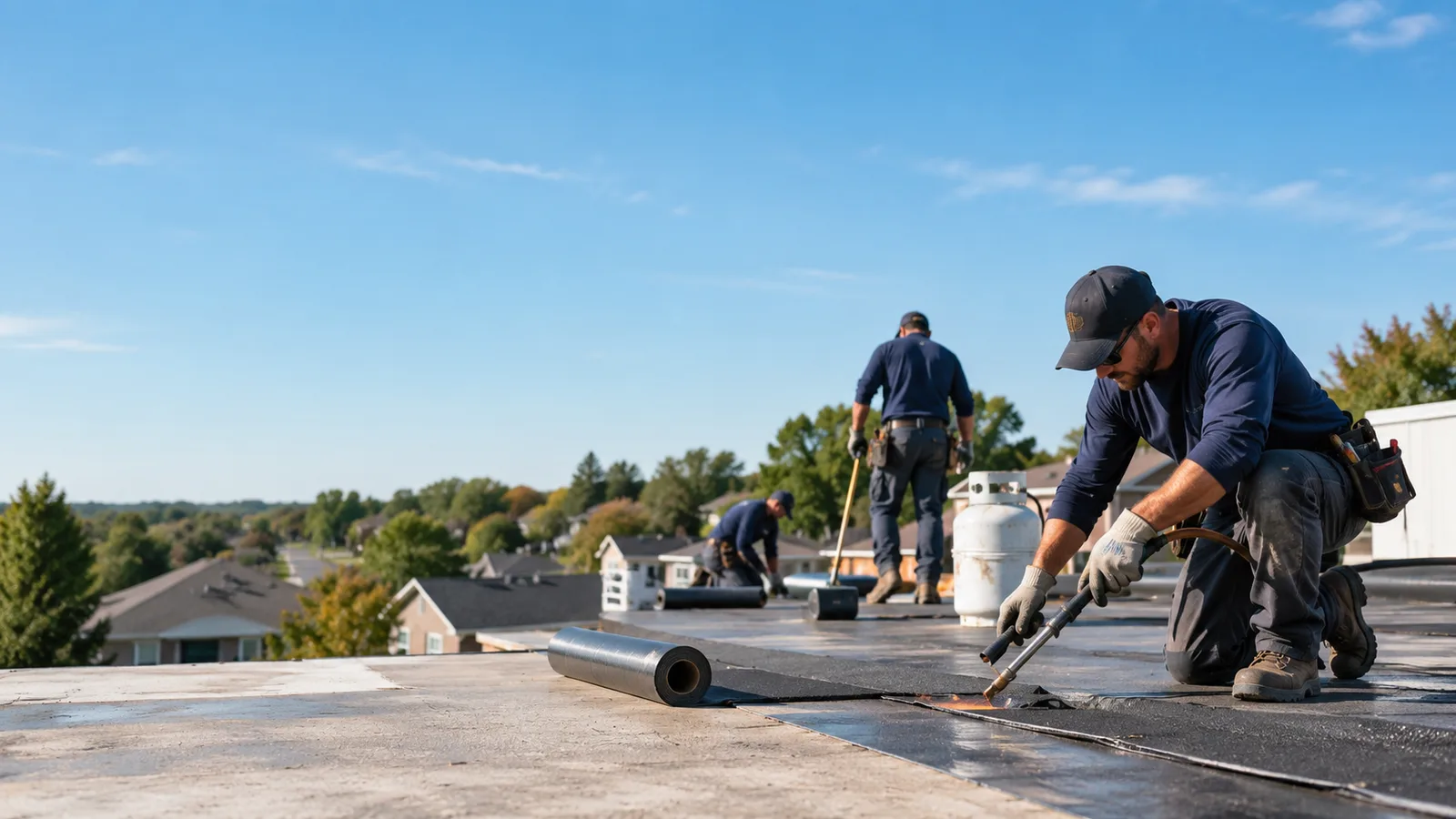 Flat Roof Leak Repair providers in Edinburgh, IN